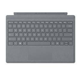MS Surface Go Type Cover grau 