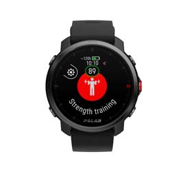 Polar Grit X Watch GPS 47 mm schwarz 