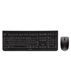 CHERRY DW3000 Tastatur und Maus Set schwarz