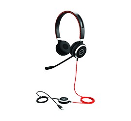 Jabra Evolve 40 MS Headset duo