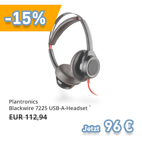  Plantronics Blackwire 7225 USB-A-Headset