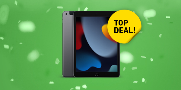 Apple iPad Wi-Fi 64 GB grau