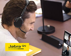 Konzentriert arbeiten dank der Jabra Evolve2 Serie.