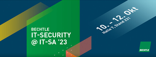 Jetzt Tickets sichern: Bechtle IT-Security @ it-sa 23.