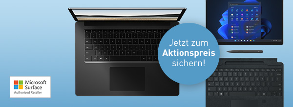 Jetzt Surface Devices zum Sonderpreis sichern.