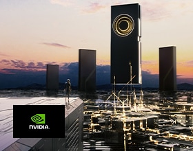 Mit NVIDIA™ Ampere-Grafikkarten heute die Zukunft gestalten.