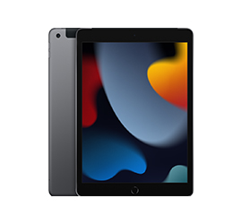 Apple iPad Wi-Fi+LTE 64 GB grau