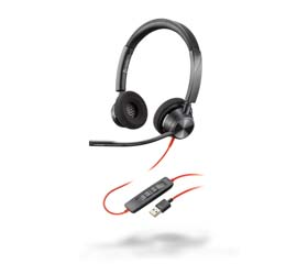 Poly Blackwire 3320 M USB-A Headset 
