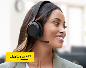Professionelle Headsets für hybrides Arbeiten.
