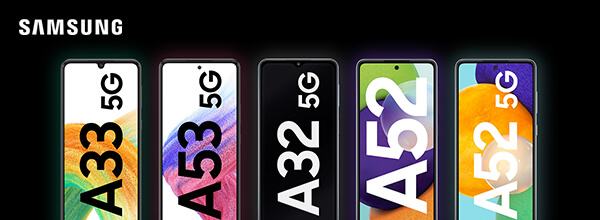Die Samsung Galaxy A-Serie.