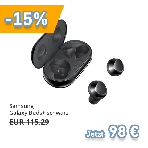  Samsung Galaxy Buds+ schwarz