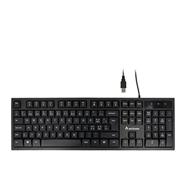 ARTICONA Simple Black Tastatur