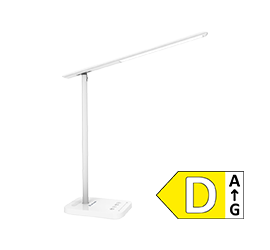 ARTICONA LED Tischleuchte weiß