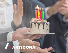 Geburtstagsaktion: ARTICONA wird 5 Jahre.