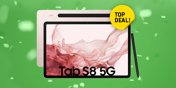 Samsung Galaxy Tab S8 11" 5G pink gold