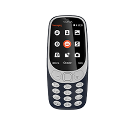 Nokia 3310 (2017) DS Mobiltelefon blau