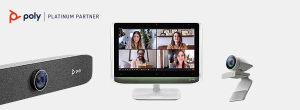 Poly Studio P-Serie – unglaublicher Klang und scharfe Bilder.