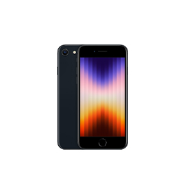 Apple iPhone SE 2022 64 GB mitternacht