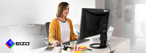 Produktiv im Homeoffice – mit EIZO.