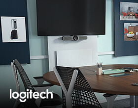 Maximale Effizienz bei Meetings mit Logitech.