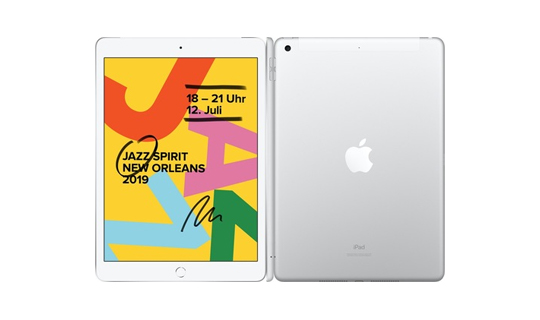  Apple iPad WiFi 128 GB silber