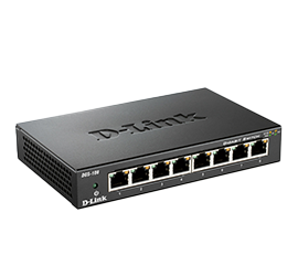 D-Link DGS-108 Gigabit Switch