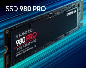Jetzt neue Maßstäbe setzen – mit Samsung SSD 980 PRO.