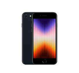 Apple iPhone SE 2022 64 GB mitternacht