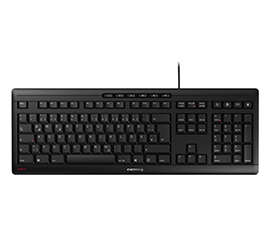 CHERRY STREAM KEYBOARD schwarz