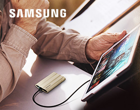 Samsung T7 Shield – jederzeit optimal geschützt.