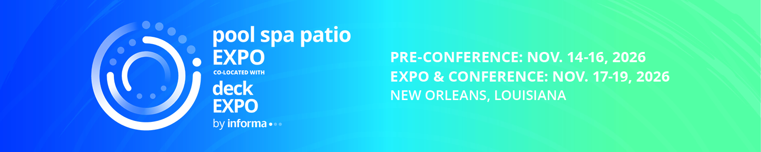Join Us at Pool Spa Patio Expo 2026