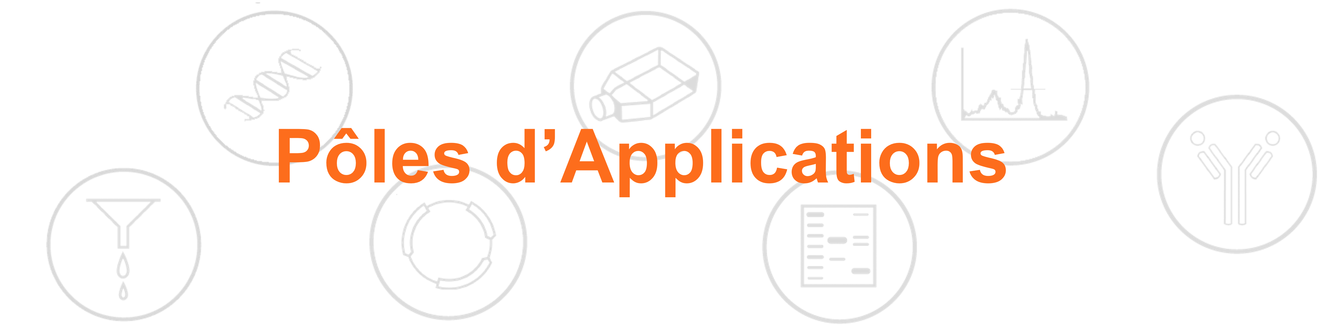 Pôles d'applications Ozyme