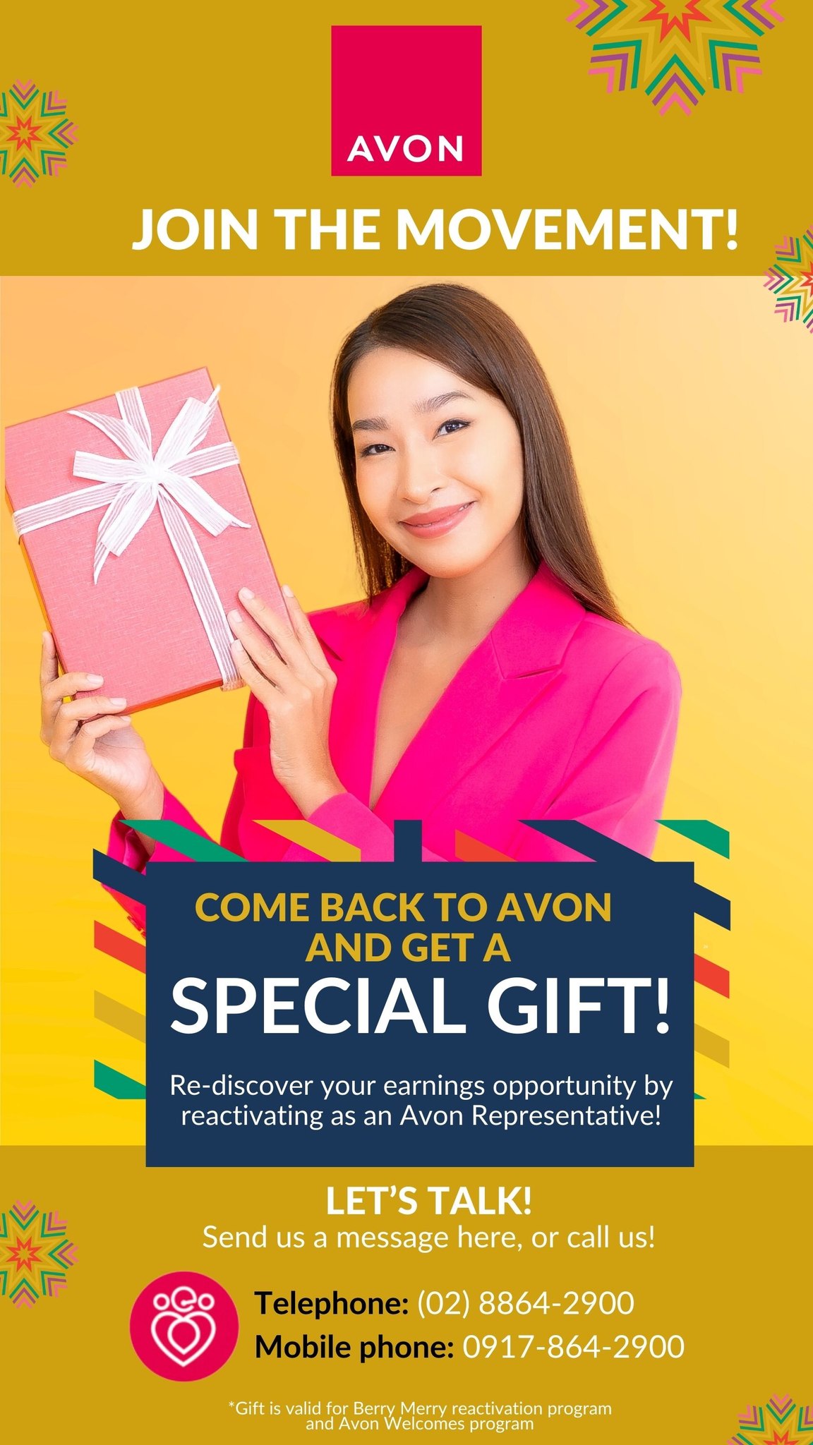 WE MISS YOU, AVON REP!