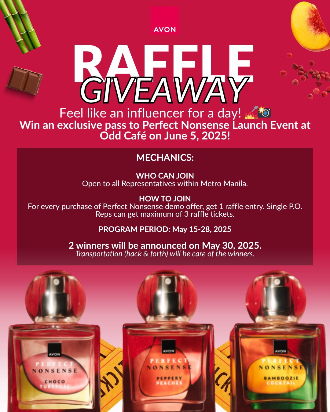 Client Raffle WHO CAN JOIN