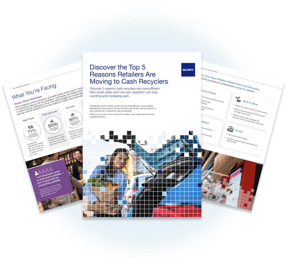 Uncover the Top 5 Reasons Retailers are Moving to Cash Recyclers - Ebook