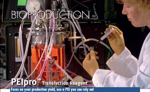 PEIpro™ - Transfectant pour la production de virus à grande échelle