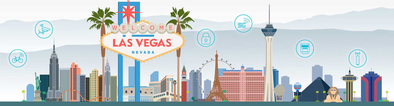 Las Vegas illustration