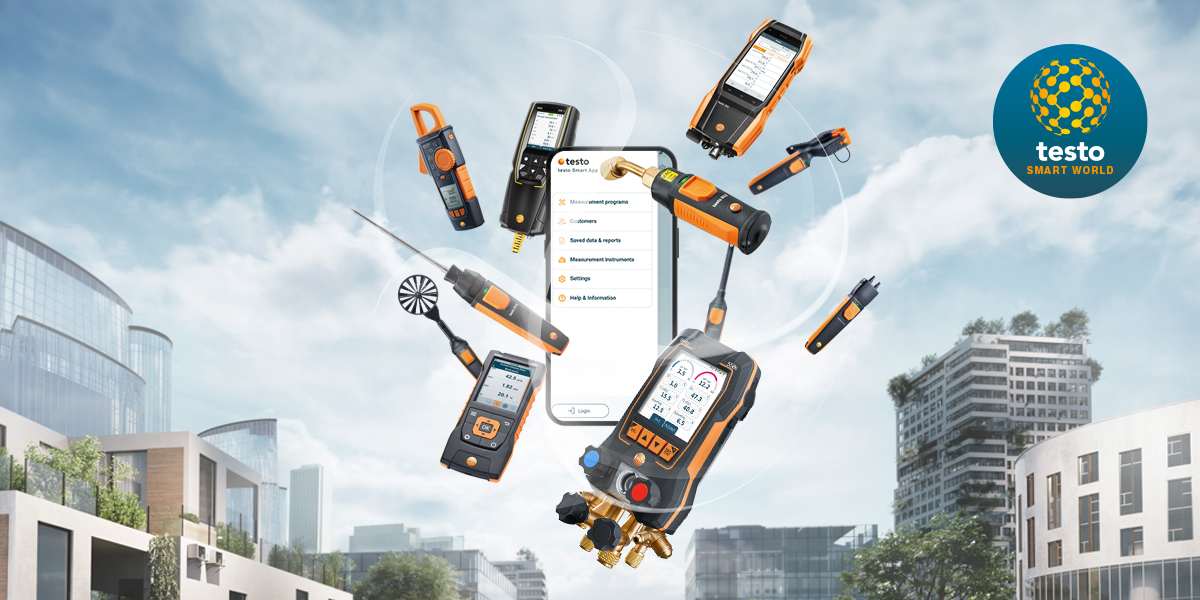 L’univers CVCF de Testo