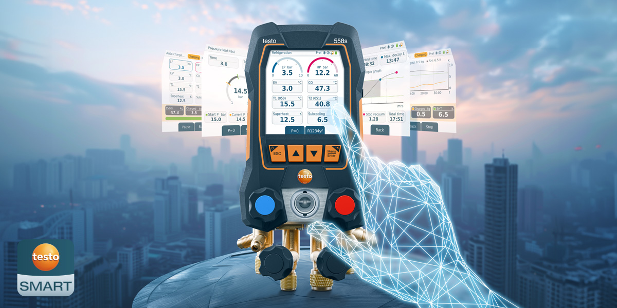 Nouveau manifold électronique testo 558s