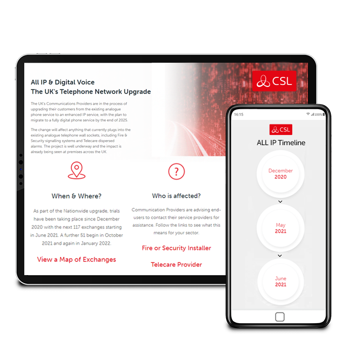 CSL launch brand new All IP Website Hub